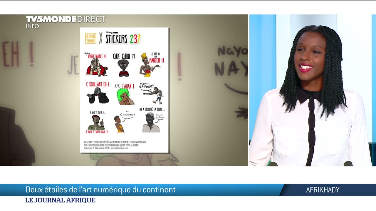 Deux étoiles de l'art numérique du continent !