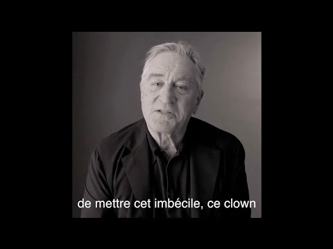 De Niro se paie Trump