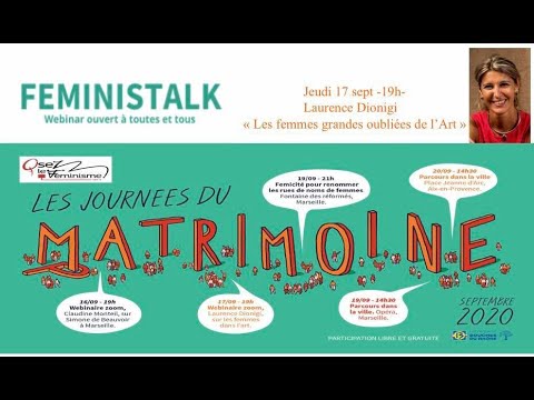 Webinar Osez le Féminisme ! Les femmes, grandes oubliées de l’art (replay)