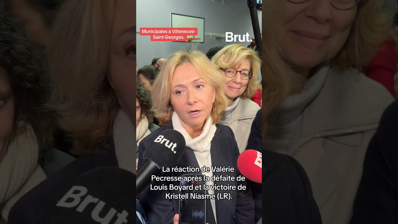 La réaction de Valérie Pécresse après la défaite de Louis Boyard et la victoire de Kristell Niasme.