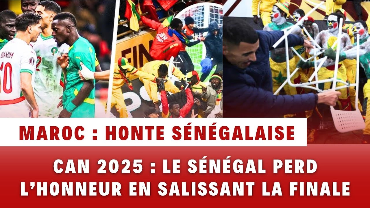 CAN au Maroc : le Sénégal sacré, mais humilié par son comportement honteux