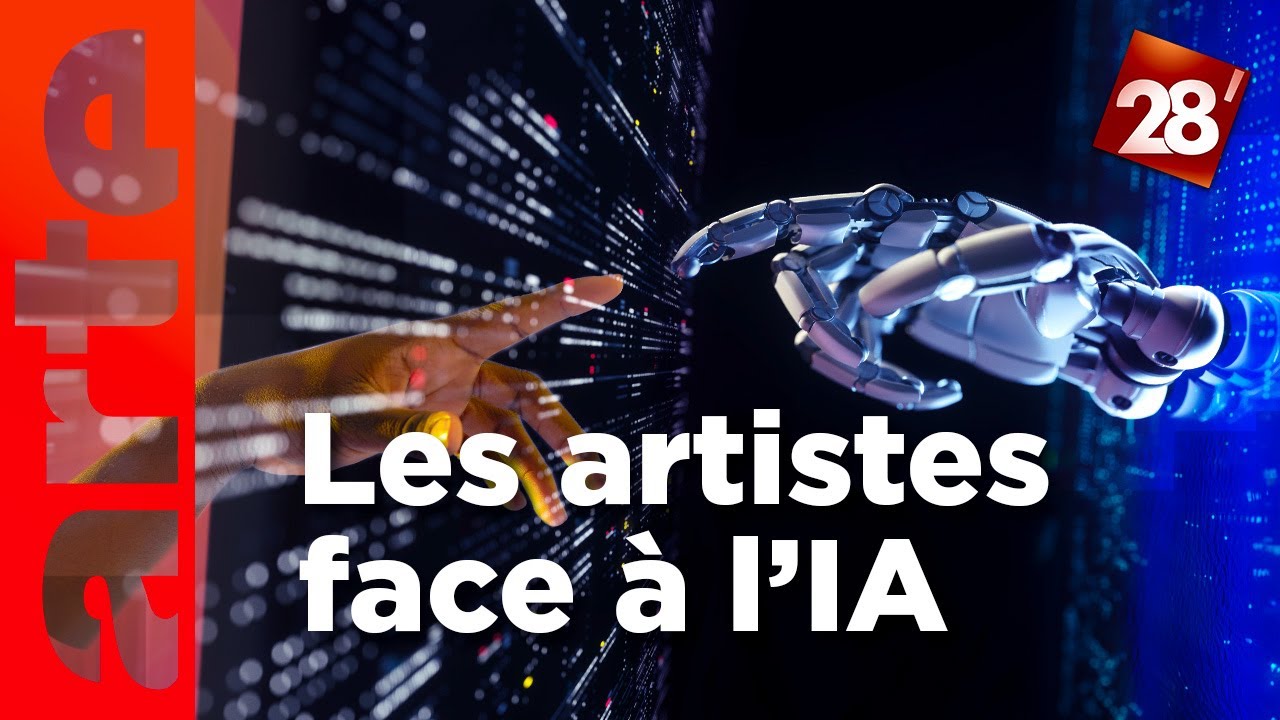 Les artistes face à l’IA : menace existentielle ou aubaine à saisir ? | 28 minutes | ARTE