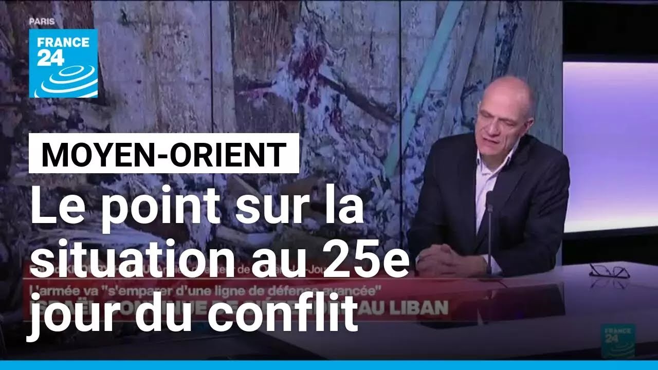 Guerre au Moyen-Orient : le point sur la situation au 25e jour du conflit • FRANCE 24