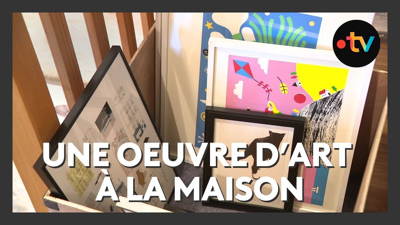 Artothèque : 30 euros pour emprunter une œuvre d'art dans le plus petit village du Périgord