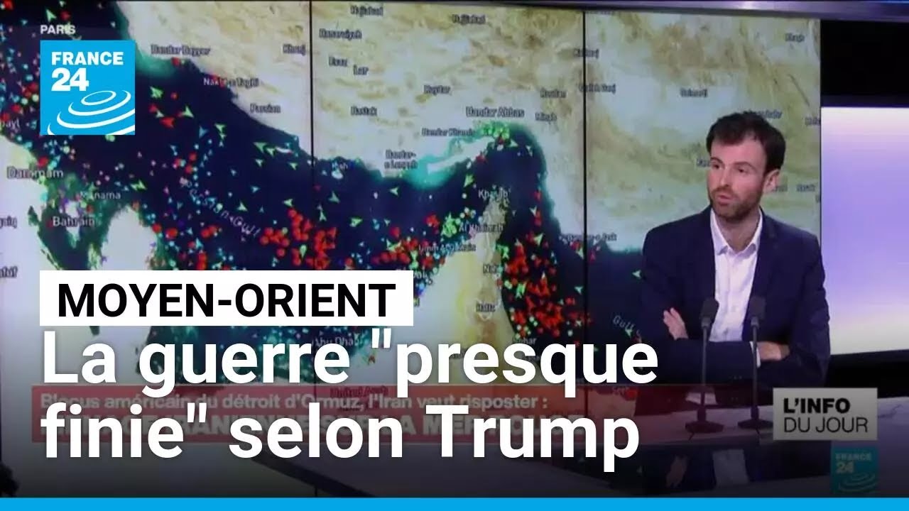 Moyen-Orient : la guerre "presque finie" selon Trump, qui évoque de nouvelles négociations