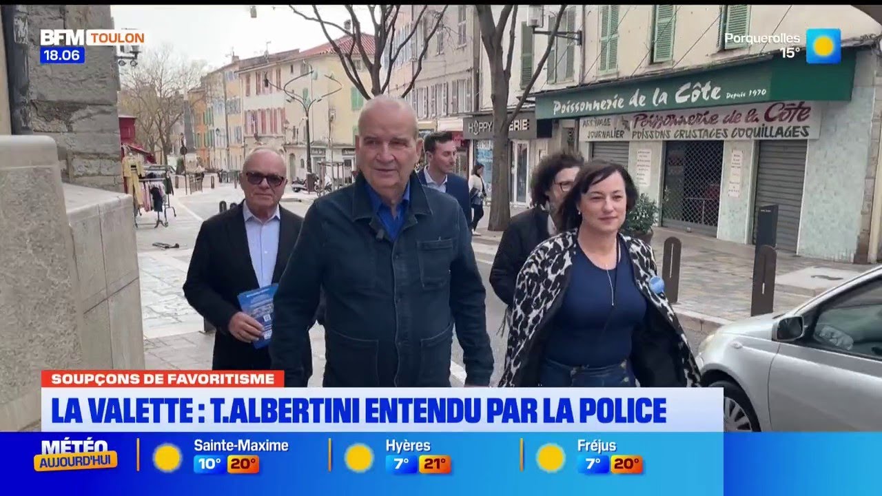 Soupçons de favoritisme : l'ex-maire de La Valette , Thierry Albertini, entendu par la police