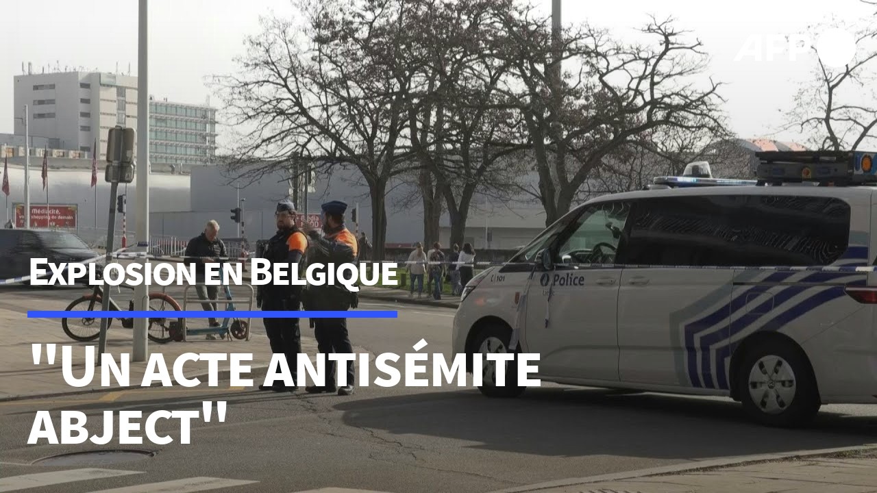 Belgique: explosion dans la nuit devant une synagogue à Liège | AFP
