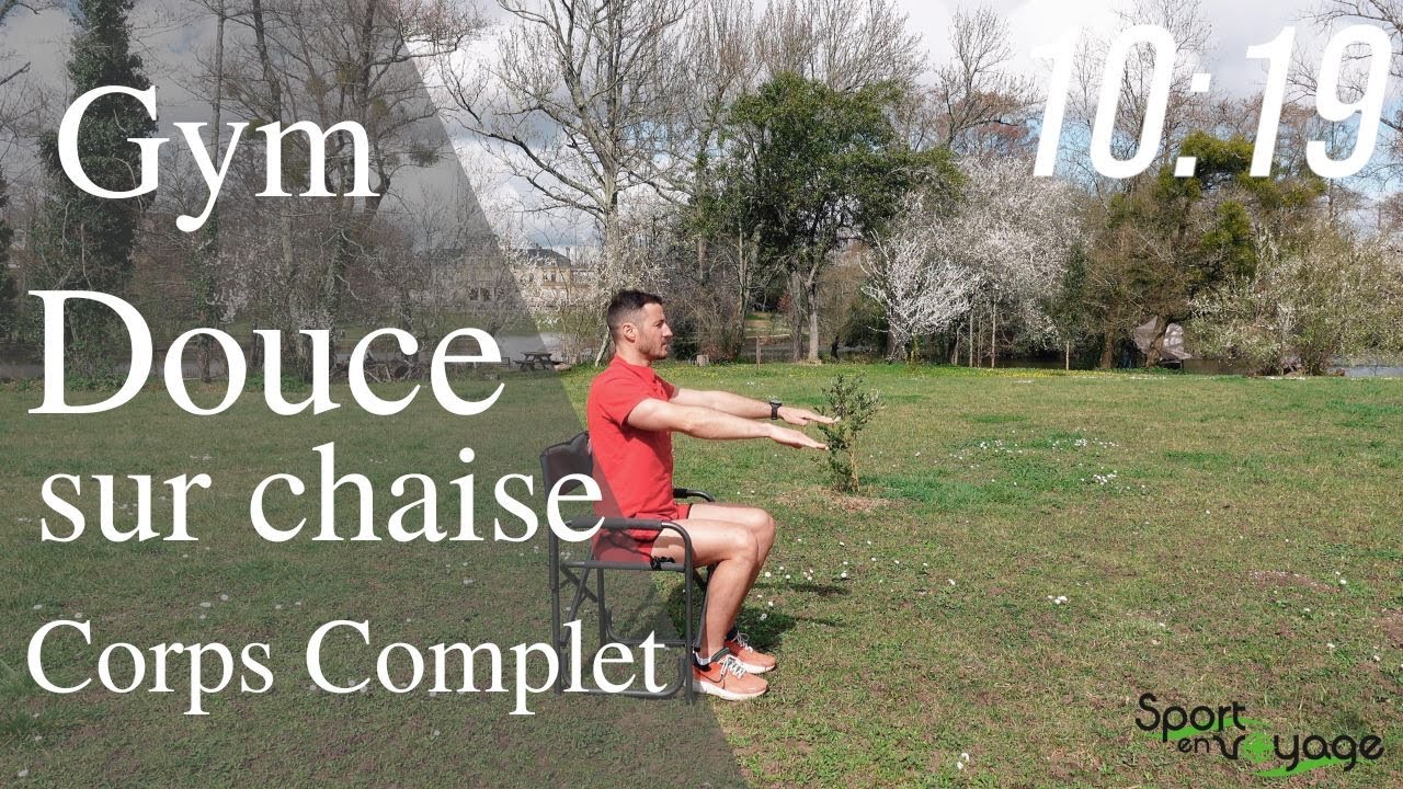 Séance Gym douce sur chaise pour Seniors : renforcement du corps complet (10 min)