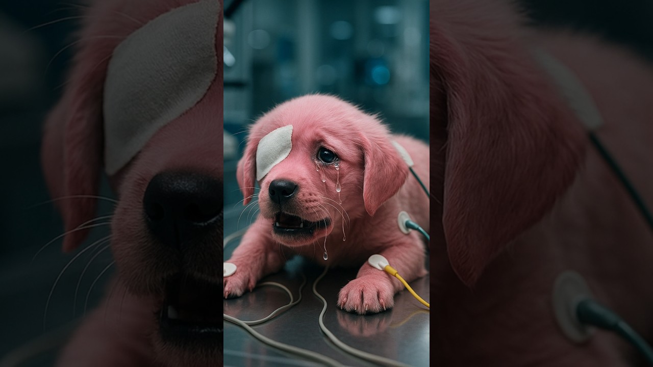 ce chiot rose aveugle a été utilisé pour des expériences scientifiques 💔 #chien #puppy #cute #chiot