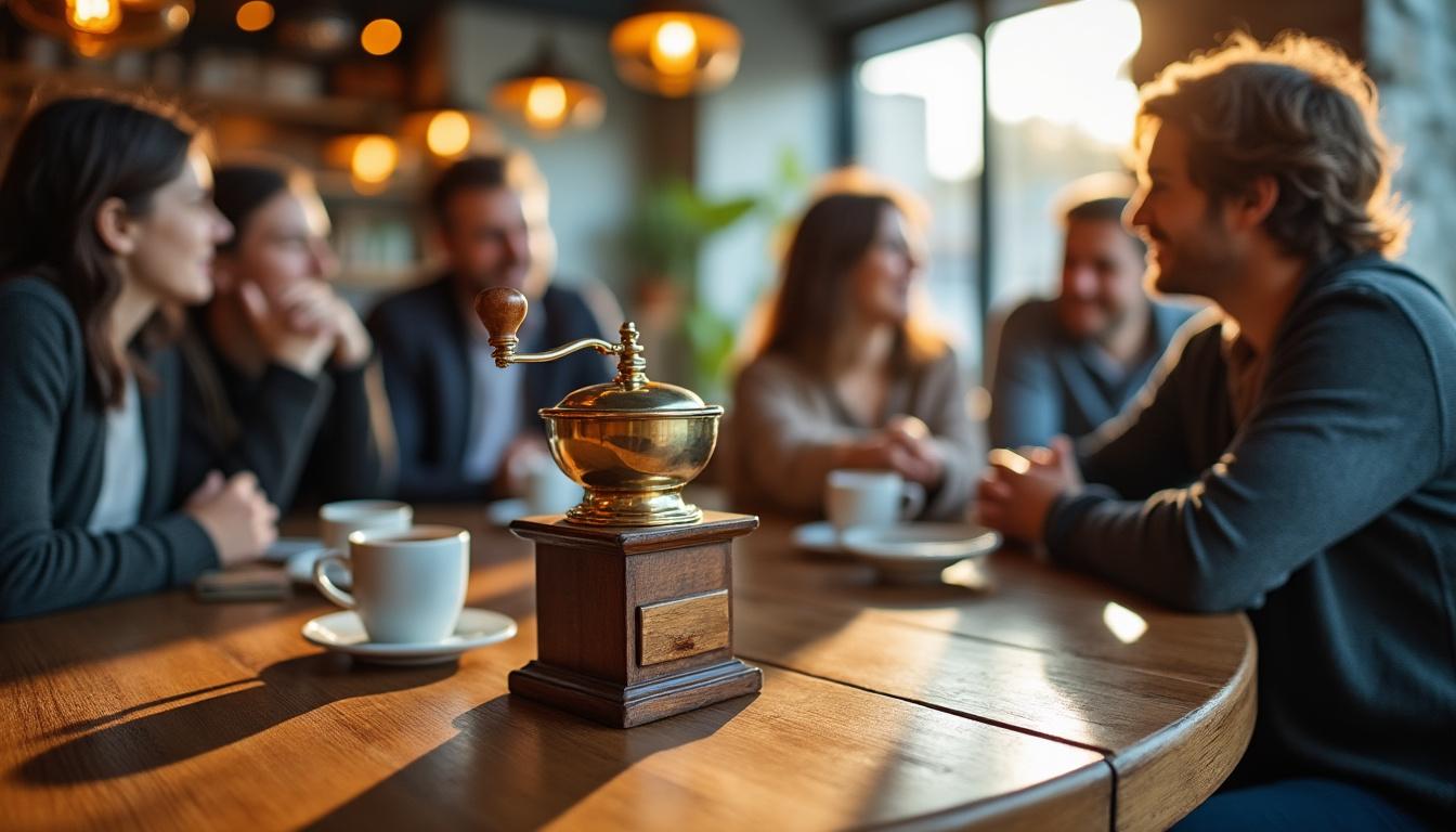 découvrez le moulin à café, un lieu convivial depuis 20 ans où même seul, vous trouverez toujours une oreille attentive pour partager un moment unique.