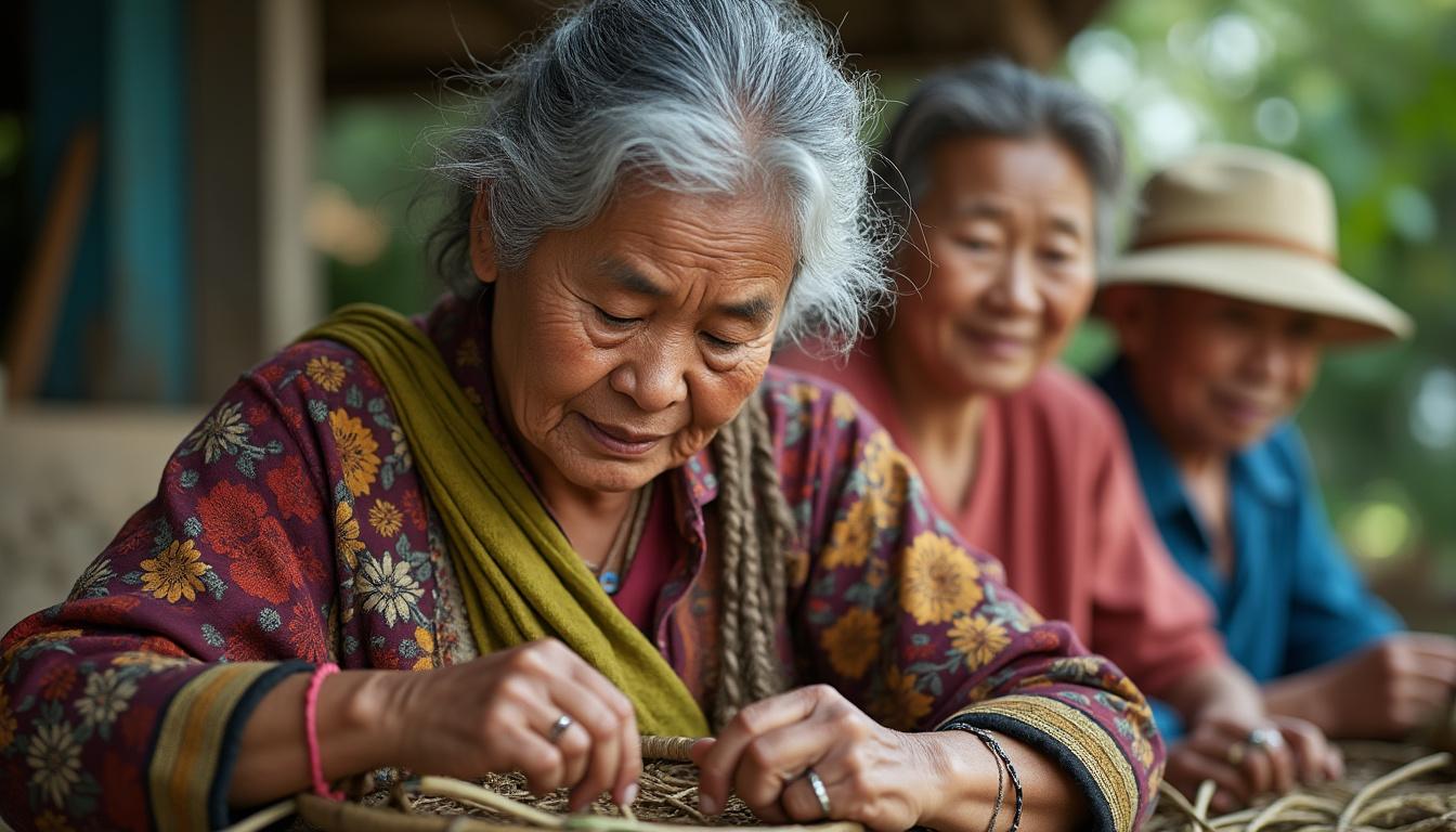découvrez comment à milhars, l'art du tissage de l'osier rassemble la communauté, entre tradition et partage.