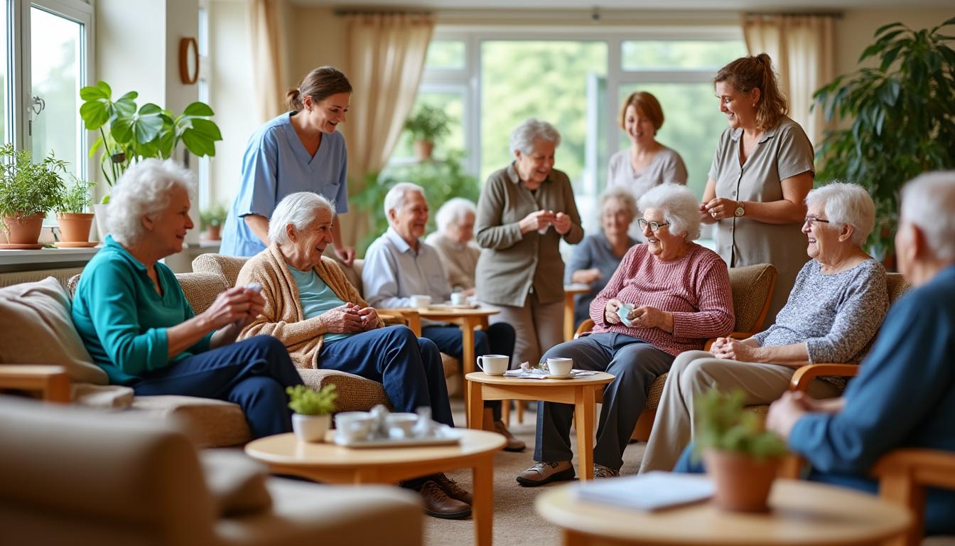 découvrez une initiative chaleureuse visant à créer des liens précieux entre les résidents de l’ehpad de pimpeneau à vineuil, favorisant le bien-être et la convivialité au sein de la communauté.