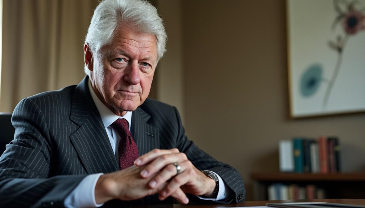 découvrez les confidences inédites de bill clinton sur la photo controversée liée à l'affaire epstein, où il brise enfin le silence et apporte son récit.