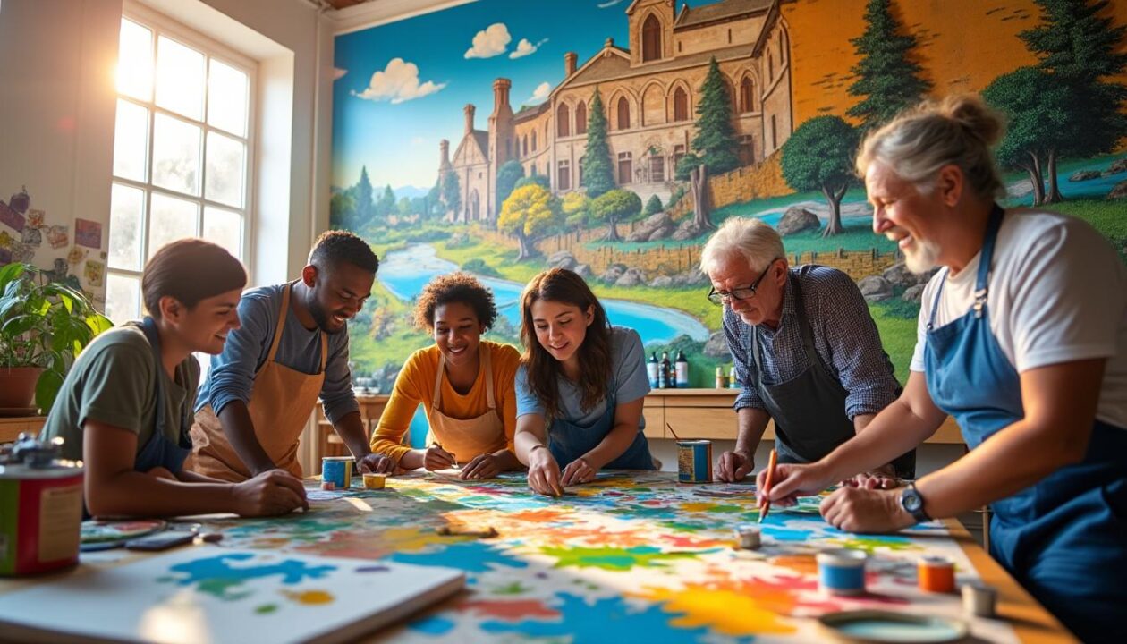 découvrez comment la pratique artistique contribue à la réparation des mémoires collectives en favorisant l'expression, la réflexion et la réconciliation au sein des communautés.